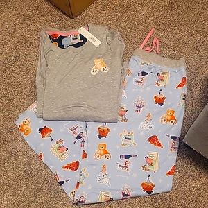 Pajama set. Long sleeved. Costco designs